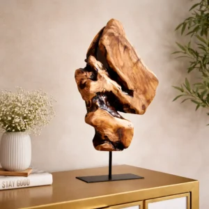 Irregular Cedar Wood Sculpture