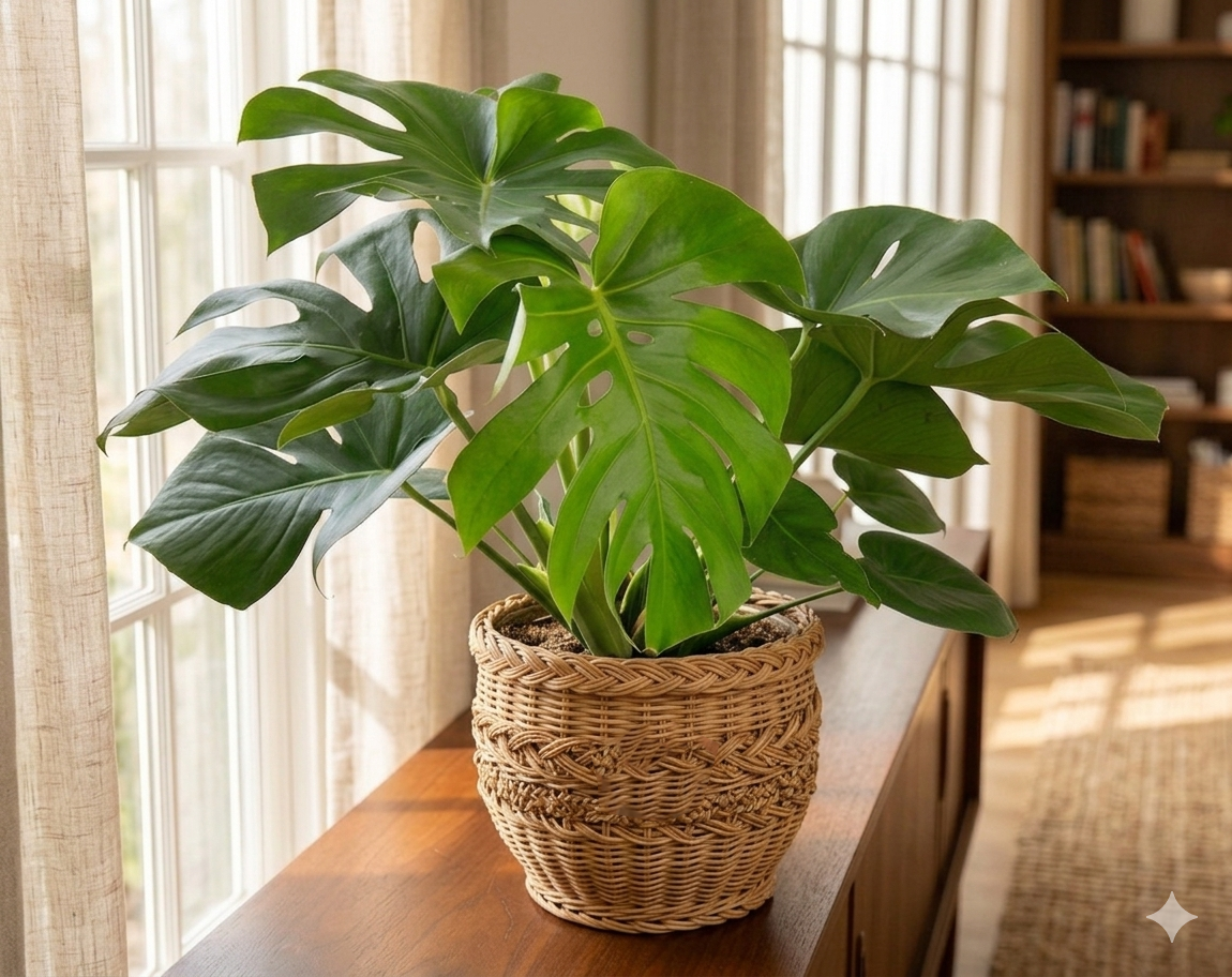 Monstera, Swiss Cheese Live Plant