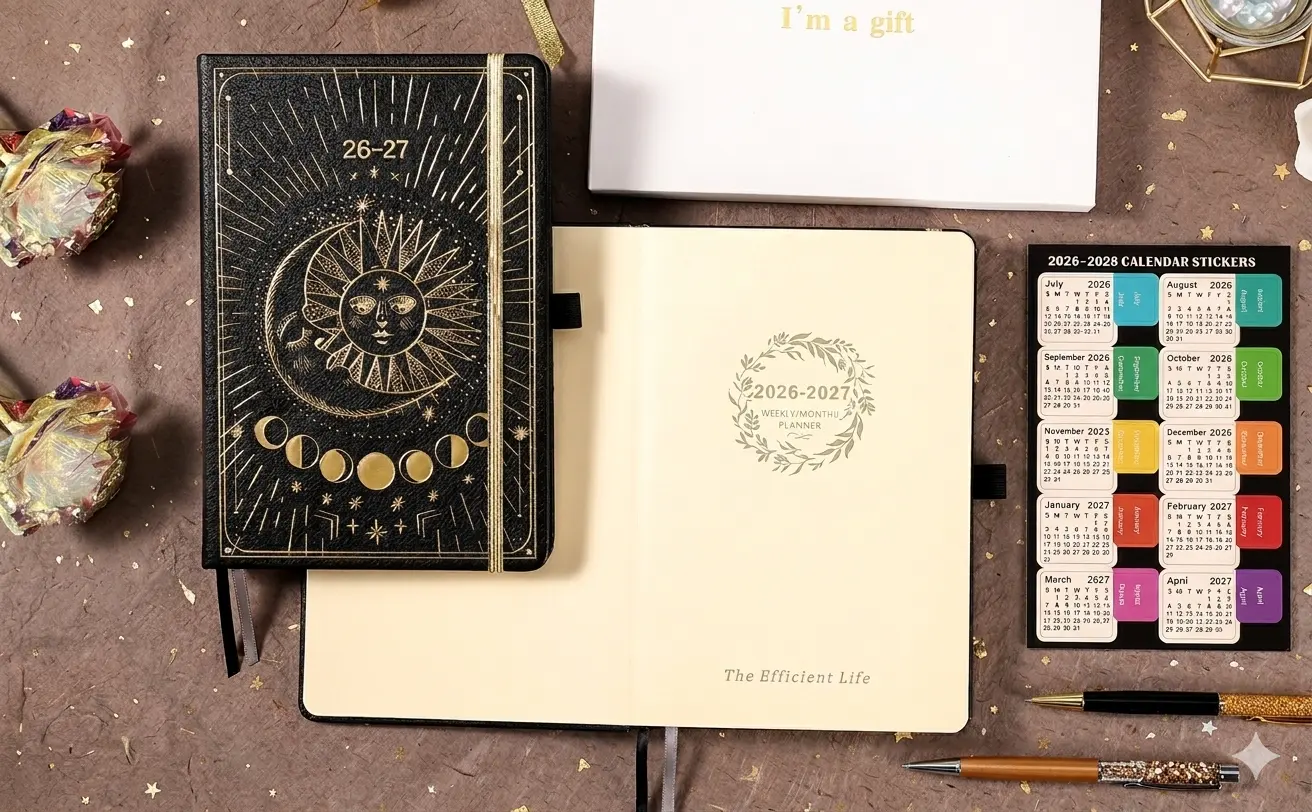 using a journal planner for intentional living and tracking daily energy and habits