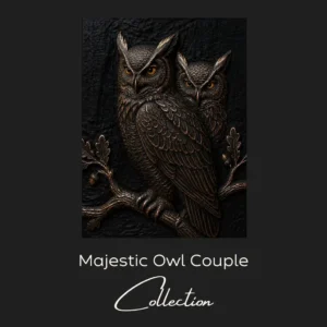Majestic Owl Couple   Collection
